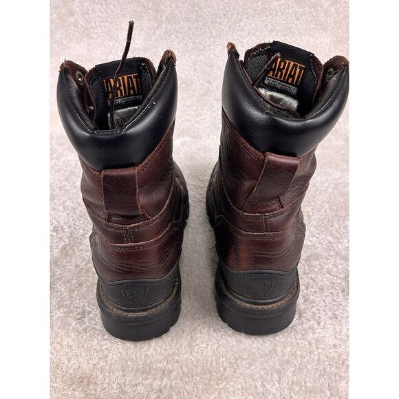 Ariat Hermosa Cobalt XR Mens Size 8.5 D 8" Lace-up Steel Toe Work Boots - Picture 5 of 9